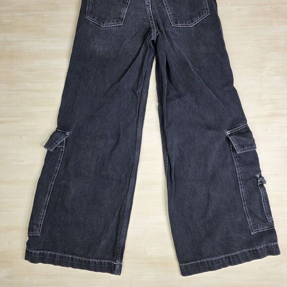 Urban Outfitters BDG Y2K Ankle Cargo Wide Leg Denim‎ Jeans Pants Size 26 - Picture 10 of 10